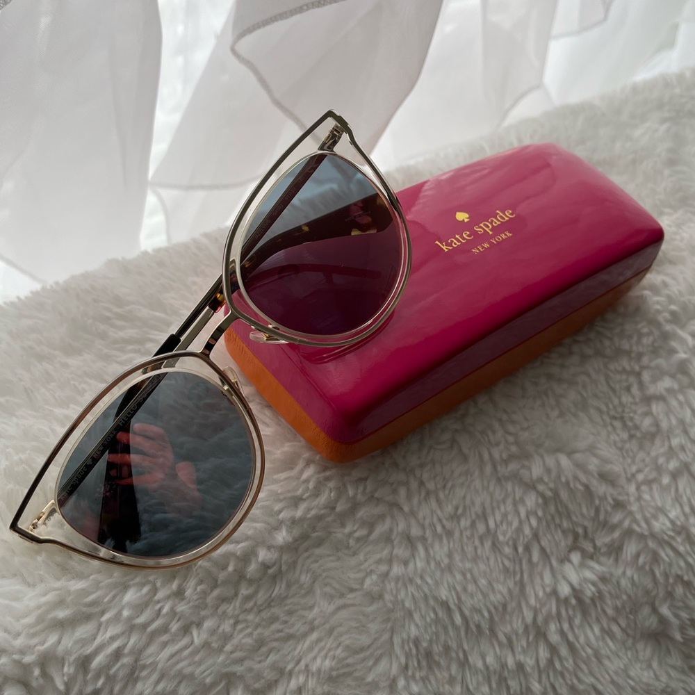 Kate Space Hello Sunshine Iridescent Cat Eye Sunglasses